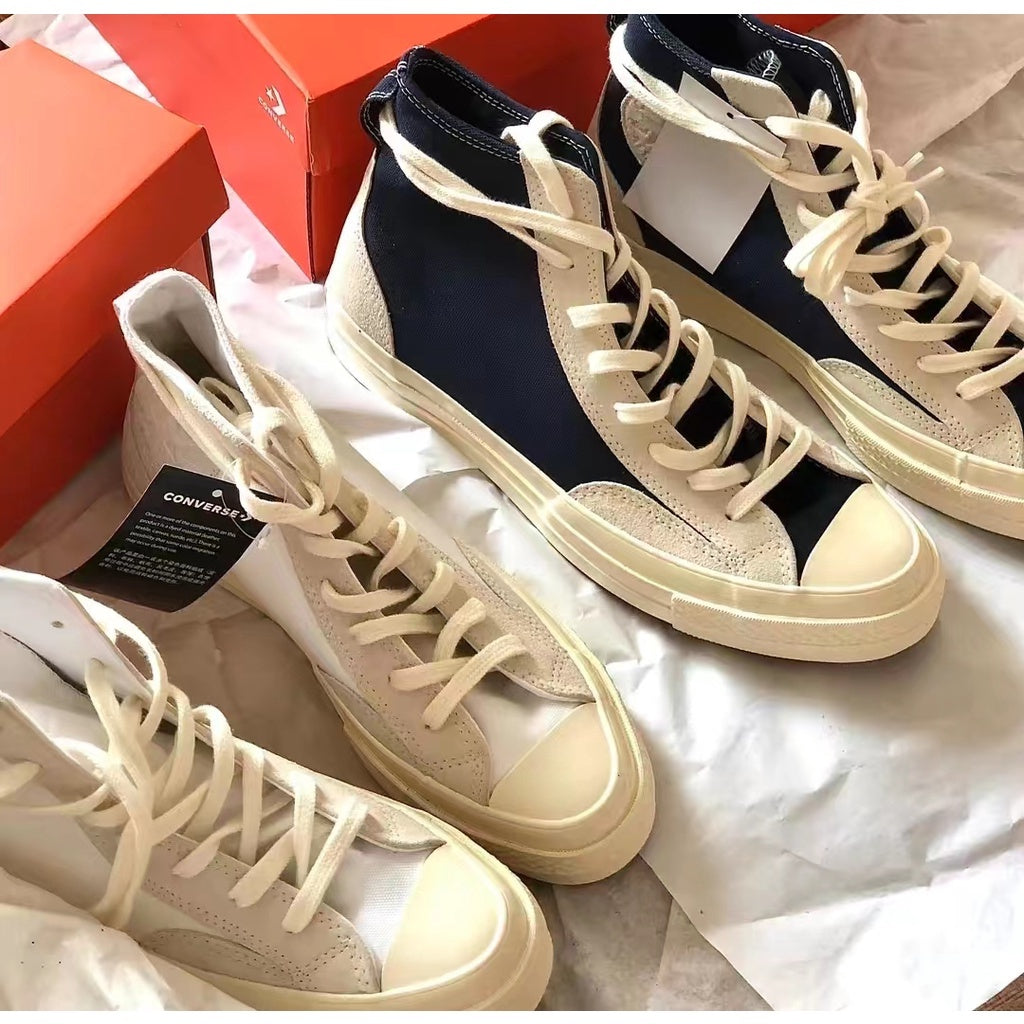 Converse Chuck 1970s Hi Obsidain high cut casual canvas shoes for men and women