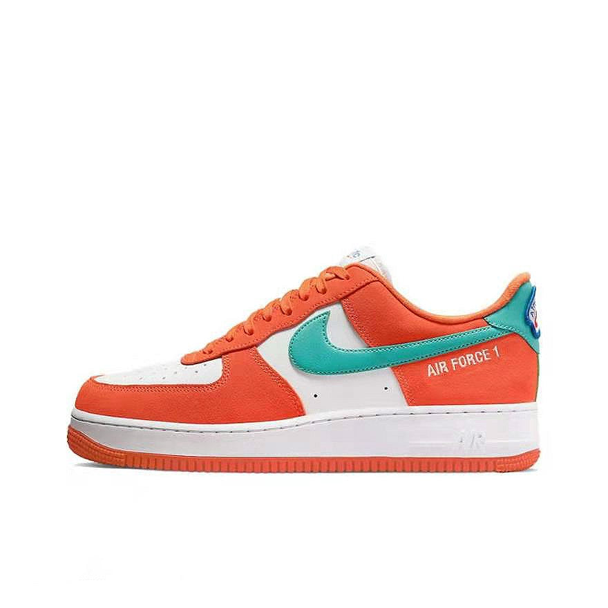 Nike Air Force 1 Low "Athletic Club" Low Top Sneakers Black & White Yellow/White Orange/White Grey