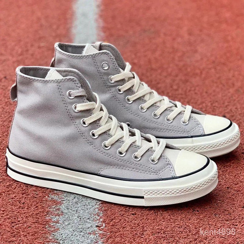 Converse 1970s classic black and white gray hit color high-top canvas shoes FOG joint couple casual shoes sports shoes
