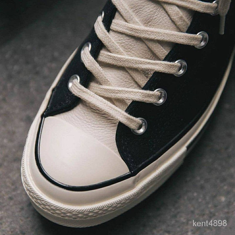 Converse 1970s classic black and white gray hit color high-top canvas shoes FOG joint couple casual shoes sports shoes