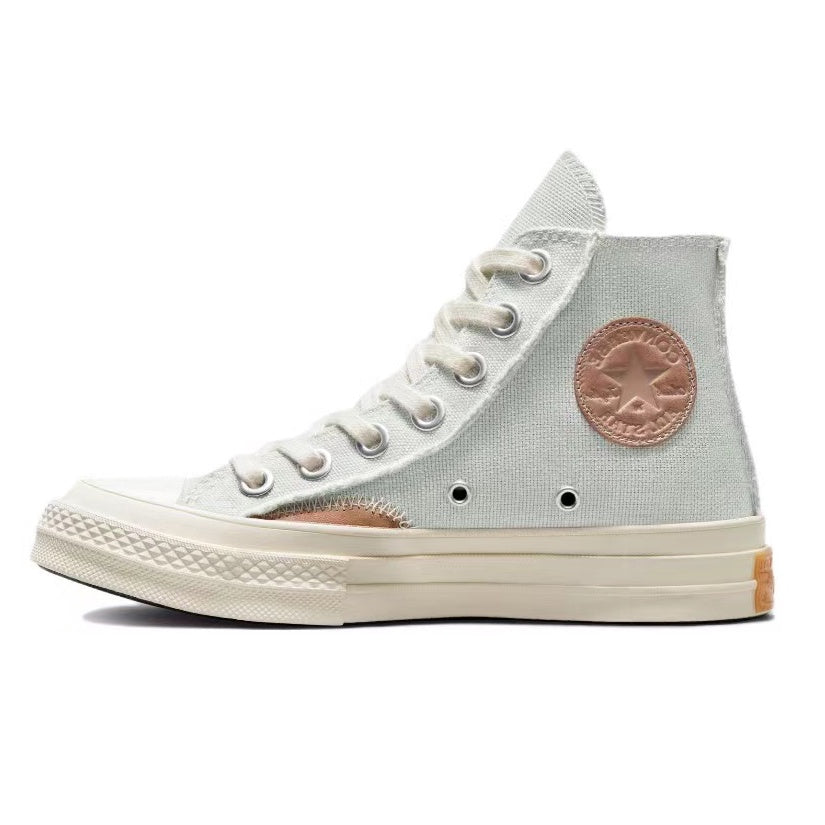 Converse chuck taylor all star 1970s high-top canvas shoes retro raw edge patch shoes 572611/12C unisex