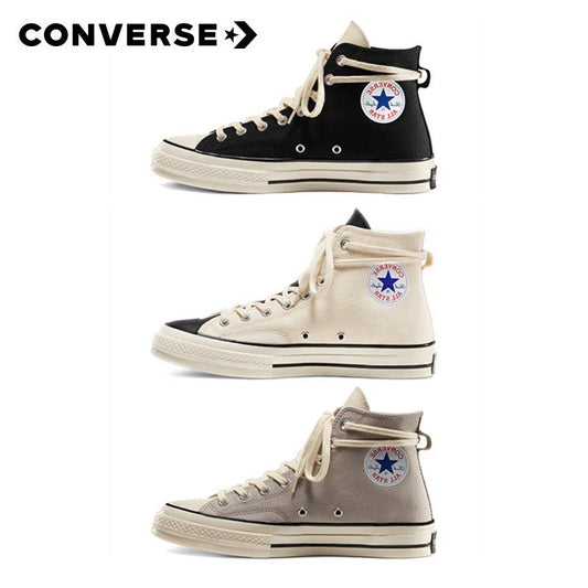 Converse 1970s classic black and white gray hit color high-top canvas shoes FOG joint couple casual shoes sports shoes