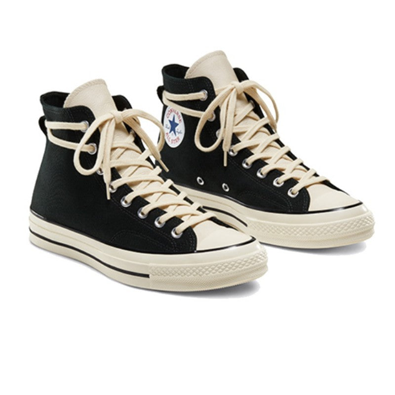 Converse 1970s classic black and white gray hit color high-top canvas shoes FOG joint couple casual shoes sports shoes
