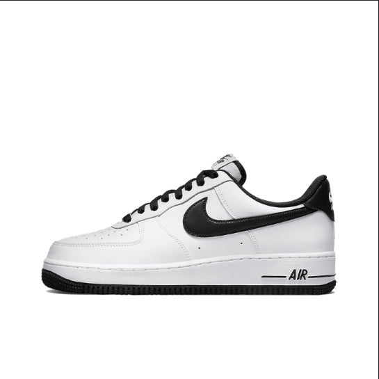 Nike Air Force 1 ‘07 Low Top Casual Sneakers White Black White Green White Grey