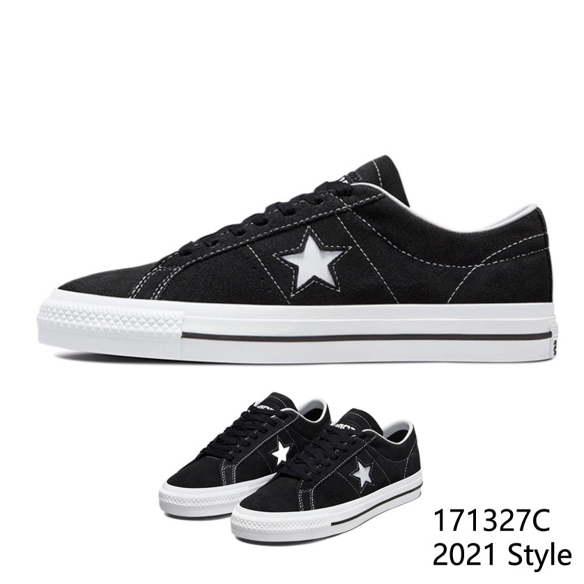 Converse One Star Black Suede Classic Retro Low Top Casual Sneakers Men's and Women's Fashion Casual Shoes Blue Green