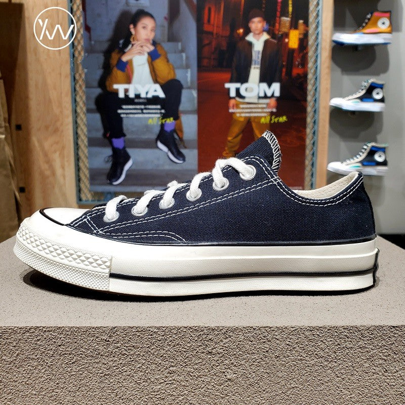 (Malaysia stock delivery)  Converse 1970S canvas men's and women's shoes sneakers all-star high-cut black