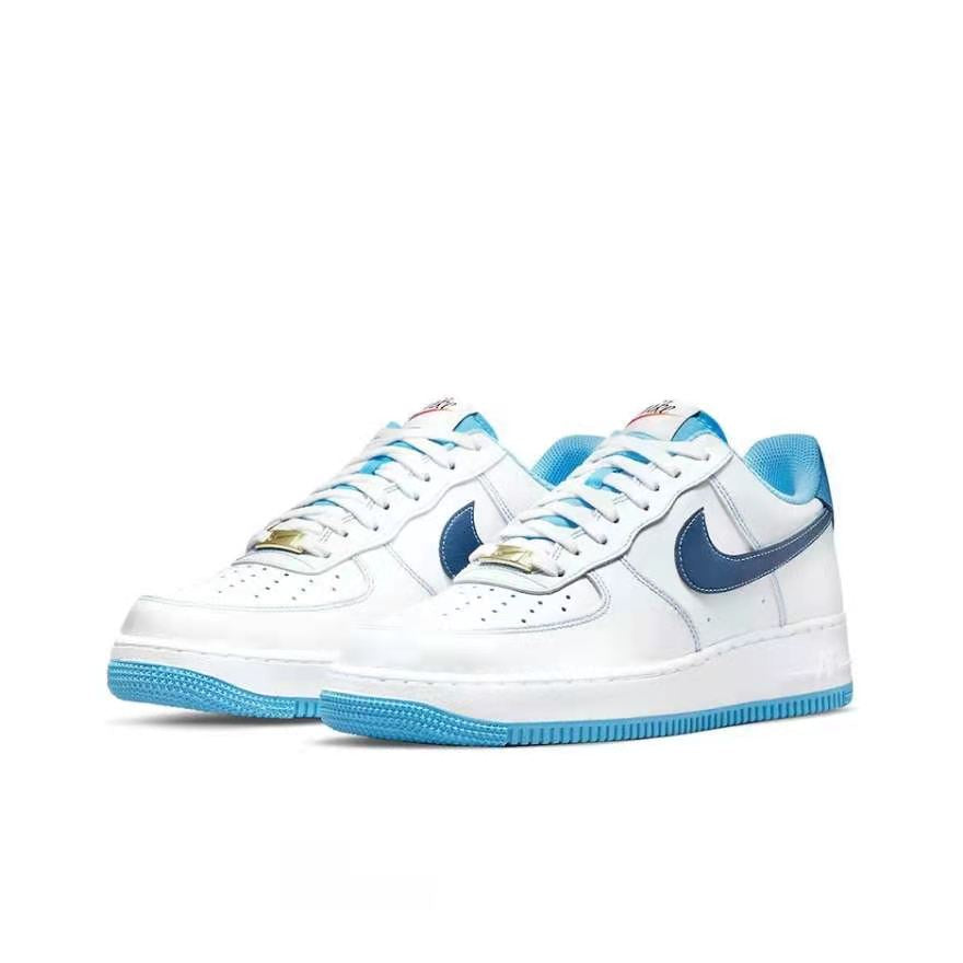 Nike Air Force 1 Low "First Use" Sneakers Men's Casual Shoes Women's White/Blue/Black