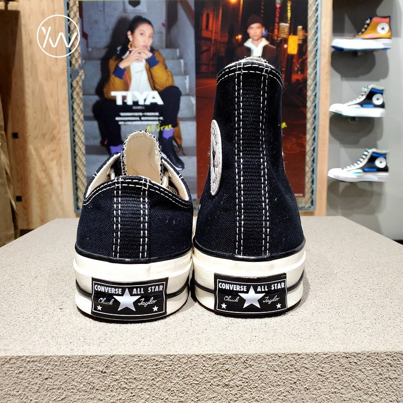 (Malaysia stock delivery)  Converse 1970S canvas men's and women's shoes sneakers all-star high-cut black