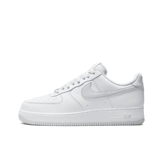 Nike Air Force 1 ‘07 Low Top Casual Sneakers White Black White Green White Grey