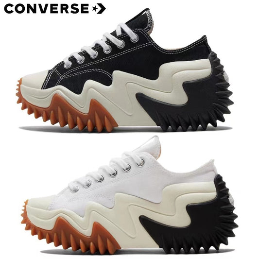 Converse Run Star Motion trend thick-soled canvas shoes heightening shoes men and women with the same paragraph 172895C