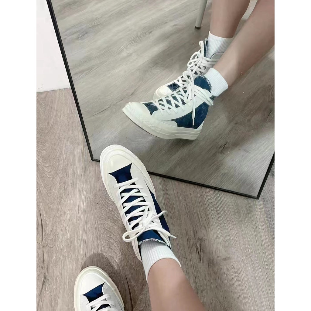 Converse Chuck 1970s Hi Obsidain high cut casual canvas shoes for men and women