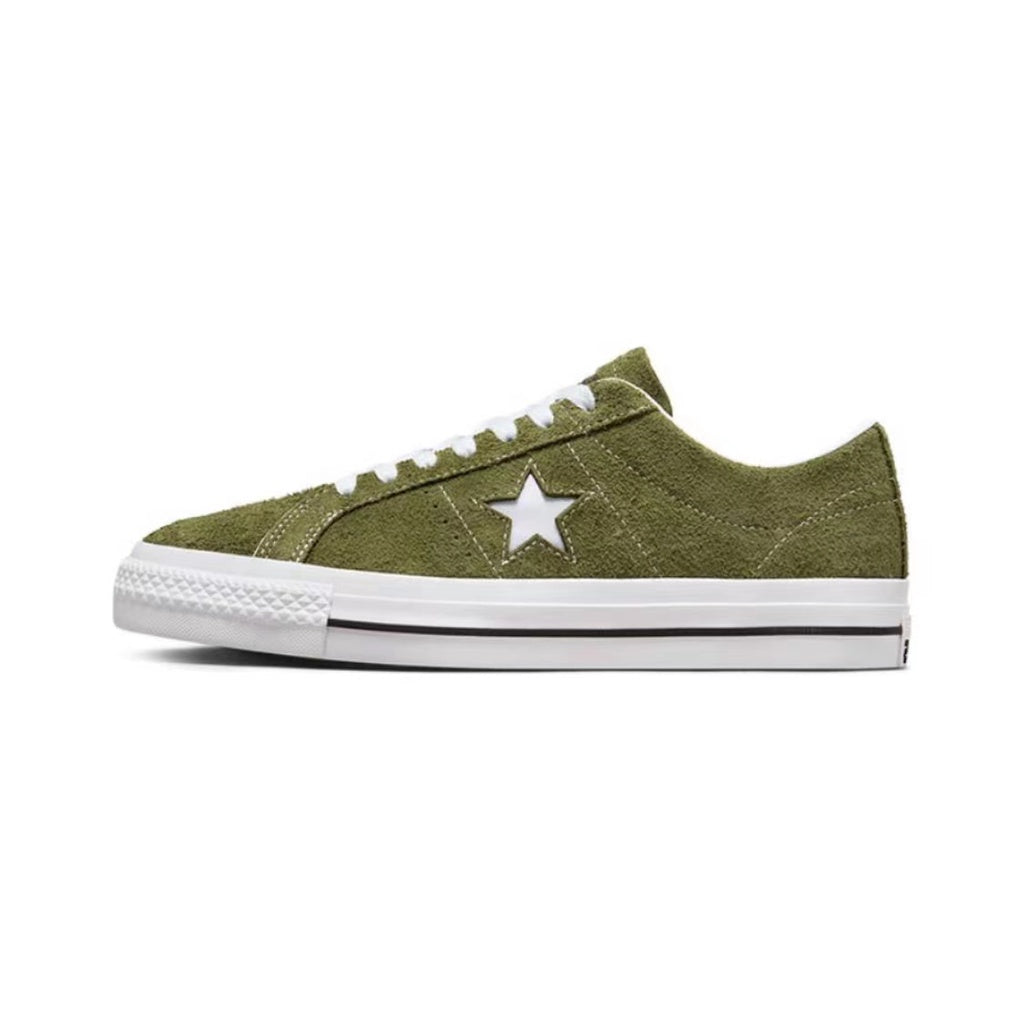 Converse One Star Black Suede Classic Retro Low Top Casual Sneakers Men's and Women's Fashion Casual Shoes Blue Green