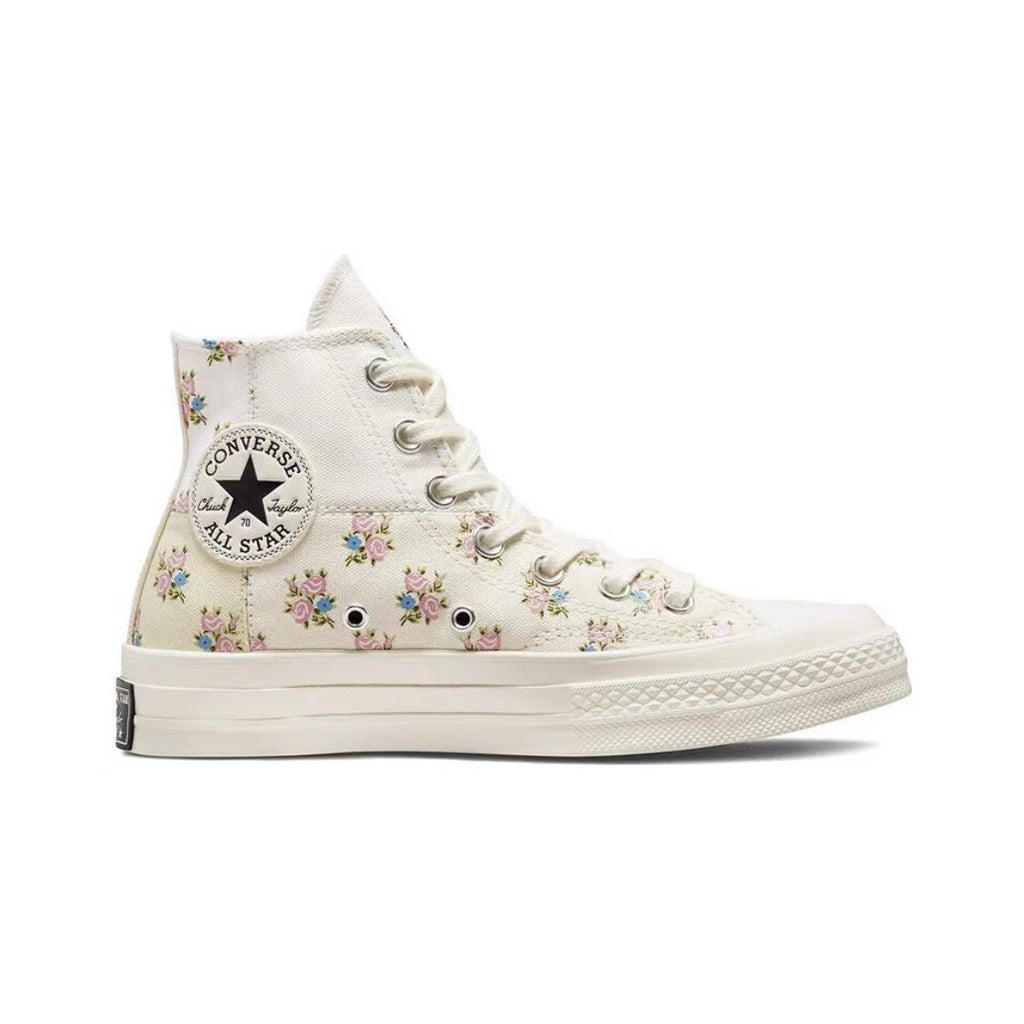 Converse chuck Taylor all star 1970s Non slip high top canvas shoes Women's gray A05193C