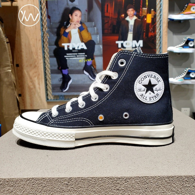 (Malaysia stock delivery)  Converse 1970S canvas men's and women's shoes sneakers all-star high-cut black