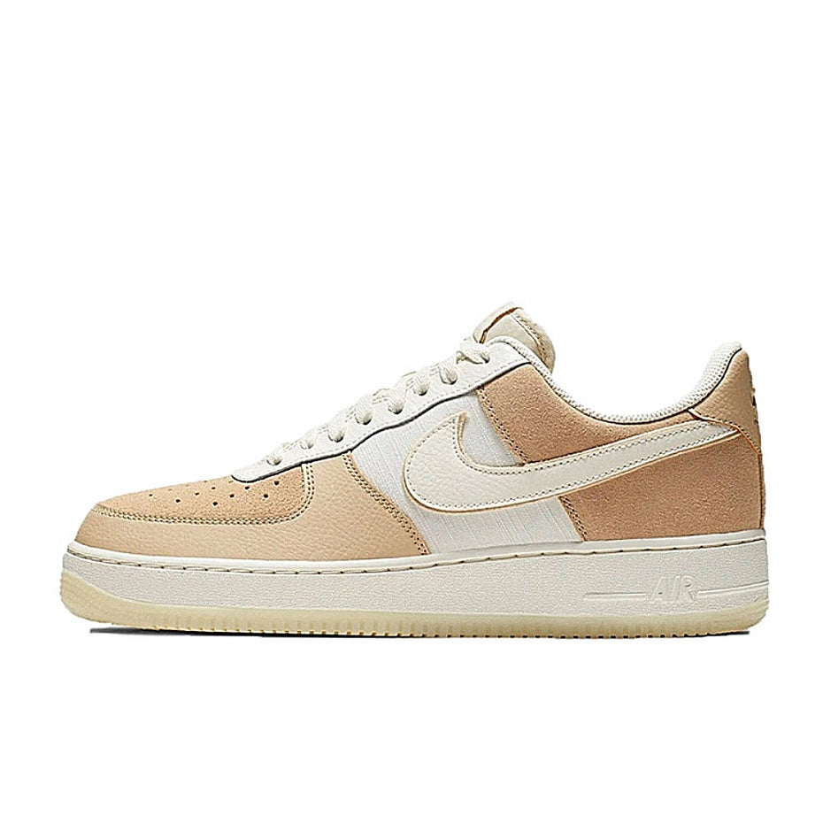 Nike Air Force 1 07 AF1 Air Force One Low Top Sneakers Light Blue Light Grey Khaki