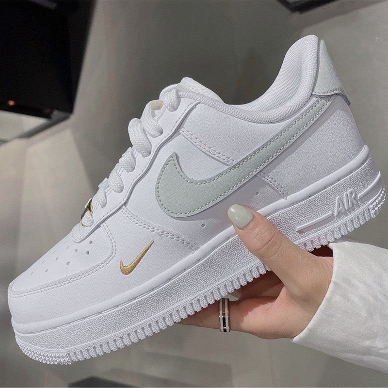 Nike Air Force 1 Air Force One AF1 Mini Hook Mung Bean Platinum White Black