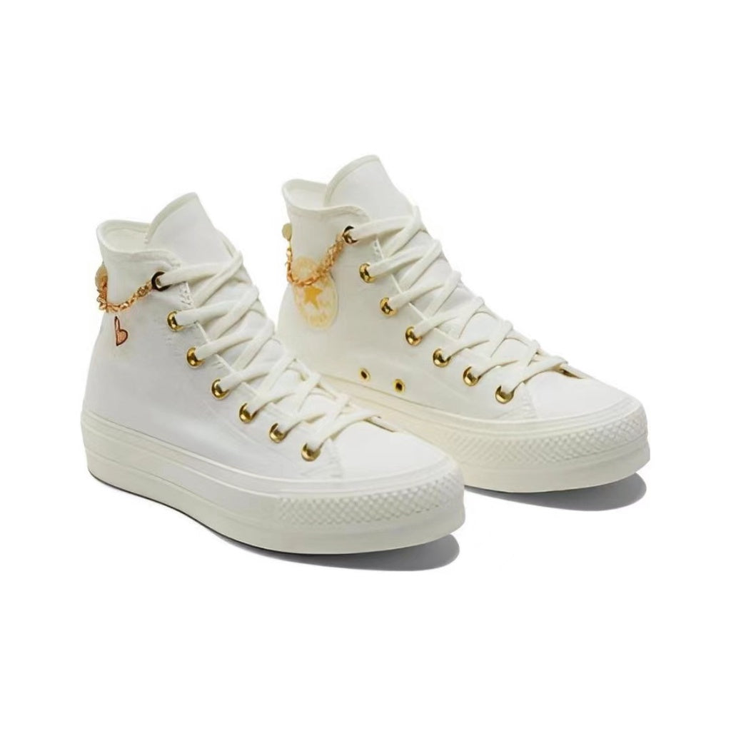 Converse Chuck Taylor All Star 1970s Lift Valentine's Day high-cut casual canvas shoes